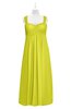 ColsBM Naya Sulphur Spring Plus Size Bridesmaid Dresses A-line Floor Length Zipper Casual Sleeveless Ruching