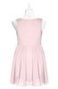 ColsBM Zariah Petal Pink Plus Size Bridesmaid Dresses Ruching Mature Square Zip up Sleeveless A-line