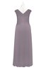 ColsBM Malaya Cameo Plus Size Bridesmaid Dresses Ruching Elegant A-line Floor Length V-neck Zipper