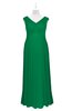 ColsBM Malaya Jelly Bean Plus Size Bridesmaid Dresses Ruching Elegant A-line Floor Length V-neck Zipper