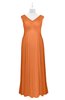 ColsBM Malaya Mango Plus Size Bridesmaid Dresses Ruching Elegant A-line Floor Length V-neck Zipper