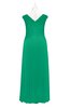 ColsBM Malaya Pepper Green Plus Size Bridesmaid Dresses Ruching Elegant A-line Floor Length V-neck Zipper