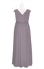 ColsBM Simone Cameo Plus Size Bridesmaid Dresses Pleated Sleeveless Elegant A-line V-neck Floor Length