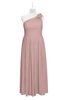 ColsBM Saylor Blush Pink Plus Size Bridesmaid Dresses Floor Length Zip up Cute A-line Flower Sleeveless