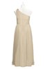 ColsBM Saylor Champagne Plus Size Bridesmaid Dresses Floor Length Zip up Cute A-line Flower Sleeveless