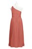 ColsBM Saylor Crabapple Plus Size Bridesmaid Dresses Floor Length Zip up Cute A-line Flower Sleeveless