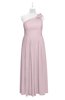 ColsBM Saylor Pale Lilac Plus Size Bridesmaid Dresses Floor Length Zip up Cute A-line Flower Sleeveless