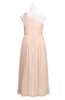 ColsBM Saylor Peach Puree Plus Size Bridesmaid Dresses Floor Length Zip up Cute A-line Flower Sleeveless