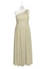 ColsBM Saylor Putty Plus Size Bridesmaid Dresses Floor Length Zip up Cute A-line Flower Sleeveless