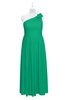 ColsBM Saylor Sea Green Plus Size Bridesmaid Dresses Floor Length Zip up Cute A-line Flower Sleeveless