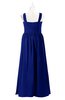 ColsBM Saige Nautical Blue Plus Size Bridesmaid Dresses Simple A-line Sleeveless Pleated Zip up Sweetheart