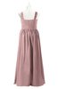 ColsBM Saige Silver Pink Plus Size Bridesmaid Dresses Simple A-line Sleeveless Pleated Zip up Sweetheart