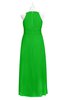 ColsBM Nathalia Classic Green Plus Size Bridesmaid Dresses A-line Floor Length Ruching Zip up Mature Jewel