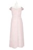 ColsBM Oakley Angel Wing Plus Size Bridesmaid Dresses A-line Modern Floor Length Zip up Appliques Short Sleeve
