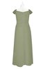 ColsBM Oakley Bog Plus Size Bridesmaid Dresses A-line Modern Floor Length Zip up Appliques Short Sleeve