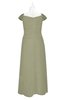 ColsBM Oakley Sponge Plus Size Bridesmaid Dresses A-line Modern Floor Length Zip up Appliques Short Sleeve