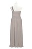 ColsBM Landry Fawn Plus Size Bridesmaid Dresses Sleeveless One Shoulder Pleated Floor Length Elegant Half Backless
