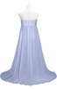 ColsBM Milania Blue Heron Plus Size Bridesmaid Dresses Sweetheart Sleeveless Empire Pleated Backless Gorgeous