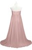 ColsBM Milania Blush Pink Plus Size Bridesmaid Dresses Sweetheart Sleeveless Empire Pleated Backless Gorgeous