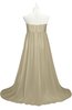 ColsBM Milania Candied Ginger Plus Size Bridesmaid Dresses Sweetheart Sleeveless Empire Pleated Backless Gorgeous