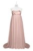 ColsBM Milania Dusty Rose Plus Size Bridesmaid Dresses Sweetheart Sleeveless Empire Pleated Backless Gorgeous