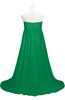ColsBM Milania Green Plus Size Bridesmaid Dresses Sweetheart Sleeveless Empire Pleated Backless Gorgeous