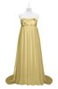 ColsBM Milania New Wheat Plus Size Bridesmaid Dresses Sweetheart Sleeveless Empire Pleated Backless Gorgeous