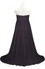 ColsBM Milania Perfect Plum Plus Size Bridesmaid Dresses Sweetheart Sleeveless Empire Pleated Backless Gorgeous