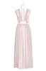 ColsBM Mckinley Angel Wing Plus Size Bridesmaid Dresses Floor Length Pleated Sleeveless Zipper Thick Straps Romantic