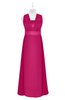 ColsBM Mckinley Beetroot Purple Plus Size Bridesmaid Dresses Floor Length Pleated Sleeveless Zipper Thick Straps Romantic