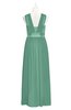 ColsBM Mckinley Bristol Blue Plus Size Bridesmaid Dresses Floor Length Pleated Sleeveless Zipper Thick Straps Romantic