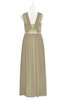 ColsBM Mckinley Candied Ginger Plus Size Bridesmaid Dresses Floor Length Pleated Sleeveless Zipper Thick Straps Romantic