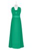 ColsBM Mckinley Pepper Green Plus Size Bridesmaid Dresses Floor Length Pleated Sleeveless Zipper Thick Straps Romantic