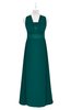 ColsBM Mckinley Shaded Spruce Plus Size Bridesmaid Dresses Floor Length Pleated Sleeveless Zipper Thick Straps Romantic