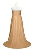 ColsBM Paris Desert Mist Plus Size Bridesmaid Dresses Pleated A-line Glamorous Sleeveless Zip up Strapless