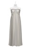 ColsBM Paris Hushed Violet Plus Size Bridesmaid Dresses Pleated A-line Glamorous Sleeveless Zip up Strapless