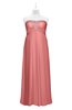 ColsBM Paris Lantana Plus Size Bridesmaid Dresses Pleated A-line Glamorous Sleeveless Zip up Strapless