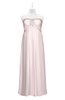 ColsBM Paris Light Pink Plus Size Bridesmaid Dresses Pleated A-line Glamorous Sleeveless Zip up Strapless
