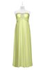 ColsBM Paris Lime Sherbet Plus Size Bridesmaid Dresses Pleated A-line Glamorous Sleeveless Zip up Strapless