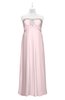 ColsBM Paris Petal Pink Plus Size Bridesmaid Dresses Pleated A-line Glamorous Sleeveless Zip up Strapless