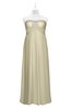 ColsBM Paris Putty Plus Size Bridesmaid Dresses Pleated A-line Glamorous Sleeveless Zip up Strapless