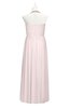 ColsBM Raegan Angel Wing Plus Size Bridesmaid Dresses Floor Length Pleated Sleeveless Backless A-line Princess