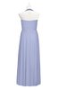 ColsBM Raegan Blue Heron Plus Size Bridesmaid Dresses Floor Length Pleated Sleeveless Backless A-line Princess