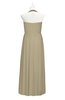 ColsBM Raegan Candied Ginger Plus Size Bridesmaid Dresses Floor Length Pleated Sleeveless Backless A-line Princess
