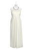 ColsBM Raegan Cream Plus Size Bridesmaid Dresses Floor Length Pleated Sleeveless Backless A-line Princess