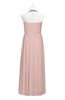 ColsBM Raegan Dusty Rose Plus Size Bridesmaid Dresses Floor Length Pleated Sleeveless Backless A-line Princess