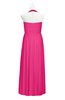 ColsBM Raegan Fandango Pink Plus Size Bridesmaid Dresses Floor Length Pleated Sleeveless Backless A-line Princess
