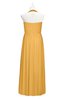 ColsBM Raegan Golden Cream Plus Size Bridesmaid Dresses Floor Length Pleated Sleeveless Backless A-line Princess
