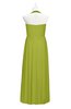 ColsBM Raegan Green Oasis Plus Size Bridesmaid Dresses Floor Length Pleated Sleeveless Backless A-line Princess