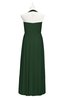 ColsBM Raegan Hunter Green Plus Size Bridesmaid Dresses Floor Length Pleated Sleeveless Backless A-line Princess